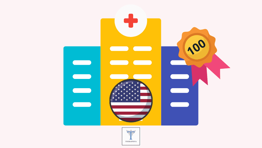 best 100 hospitals in USA therapidya 1
