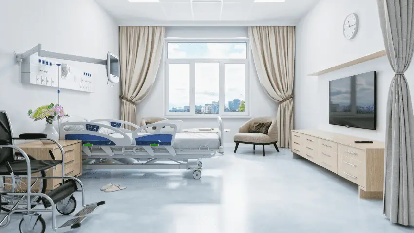 المستشفيات في سويسرا