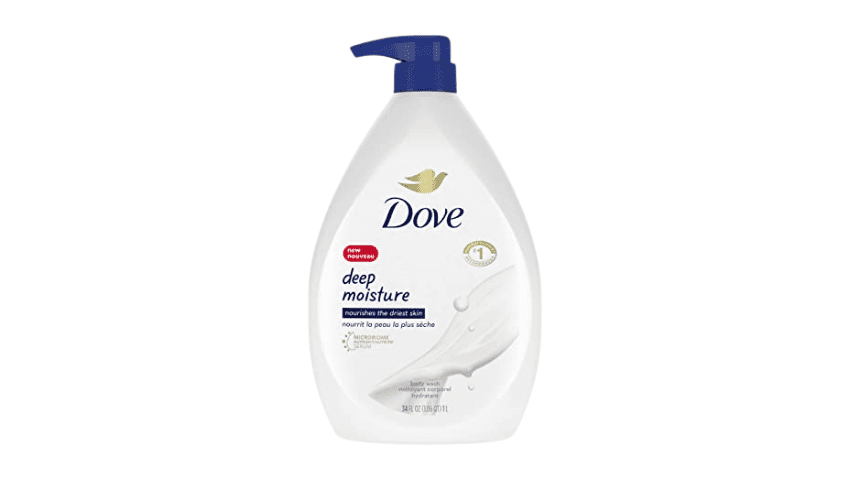 Dove Deep Moisture Body Wash with Pump For Dry Skin