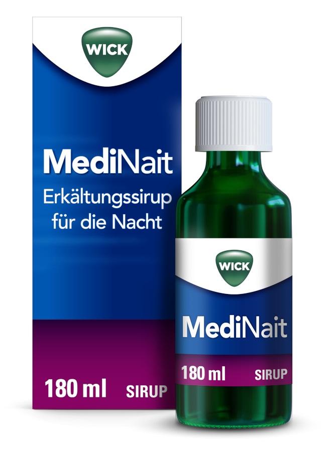 Цена сиропа от простуды WICK MediNait на ночь в Германии 2023