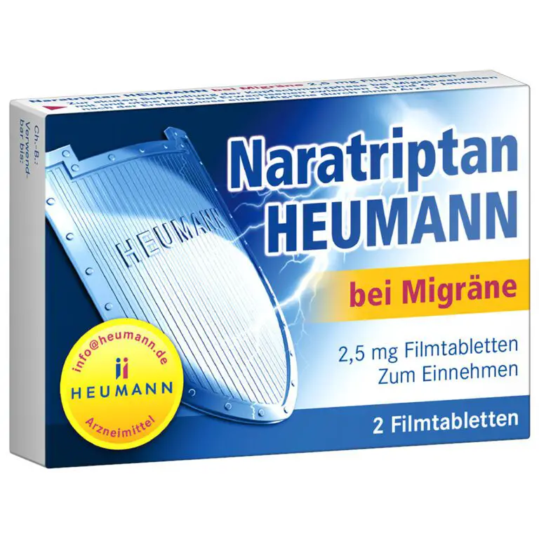 Prix ​​du Naratriptan HEUMANN pour les migraines en Allemagne 2023