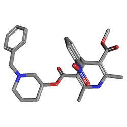 Benipin 8 mg 30 Tablets () Chemical Structure (3 D)