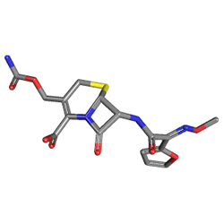 سيفاكس 500 مجم 10 أقراص (سيفوروكسيم) التركيب الكيميائي (3 د)