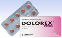 Dolorex Painkiller 50 мг 20 драже Цена в Турции