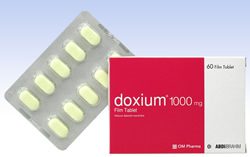 Doxium 1000mg 60 Tablets
 Price in Turkey