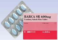 Barca SR 600mg 10 Tablets
 Price in Turkey 2023