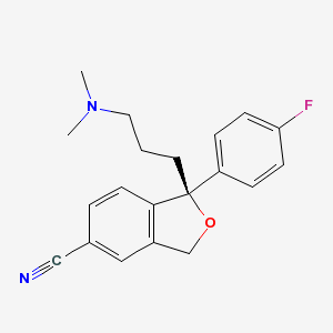 Citoles 10 mg 28 Tablets (Escitalopram) Chemical Structure (2 D)