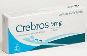 Crebros 5mg 20 Tablets
 Price in Turkey 2023