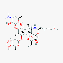 Dynabac 250 mg 10 таблетки () Химическа структура (2 D)