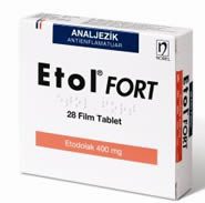 Etol Fort 400mg 14 Tablets
 Price in Turkey