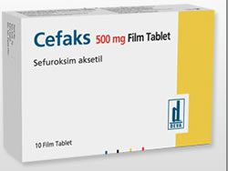 Cefaks 500 mg Tablet