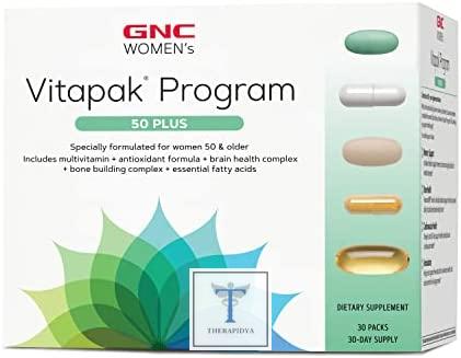 Vitapak Ultra Mega program for Women 50+ | Complete Nutrient System Designed for Women Over 50 | Supports Bone, Eye, and Brain Health | 30 Packets | Reseña | Precios en Estados Unidos