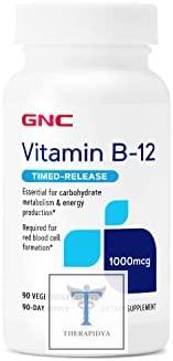 GNC Vitamin B-12 1000mcg, 90 caplets. | Reseña | Precios en Estados Unidos