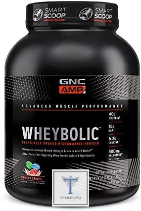 GNC AMP Wheybolic – Chips fruitées | Whey Protein Powder Supplement for Muscle Building and Recovery. | Revue | Prix aux États-Unis