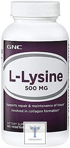 L-Lysine 500 mg. | Revue | Prix aux États-Unis