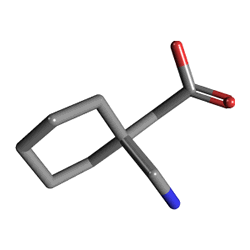 Gabaset 300 mg 50 Capsules (Gabapentin) Chemical Structure (3 D)