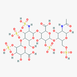 Heparin Sodium Panpharma 10 Vials (Heparin) Chemical Structure (3 D)