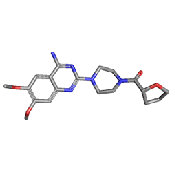 Hytrin 5 mg 30 Tablets () Chemical Structure (3 D)