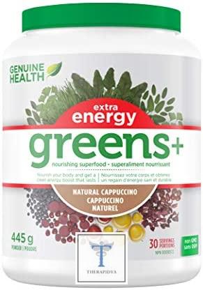 Genuine Health Greens+ Extra Energy Examen et prix au Canada