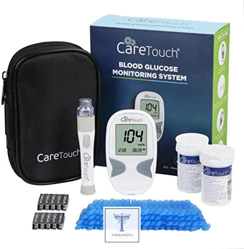 Kit de surveillance de la glycémie – Kit de test du diabète avec 1 glucomètre, 100 bandelettes de test de glycémie, 1 autopiqueur, 100 lancettes, étui de voyage pour lecteur de glycémie et fournitures pour diabétiques. | Revue | Prix aux États-Unis