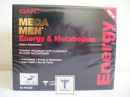 GNC Mega Men Energy & Metabolism Program. | Revue | Prix aux États-Unis
