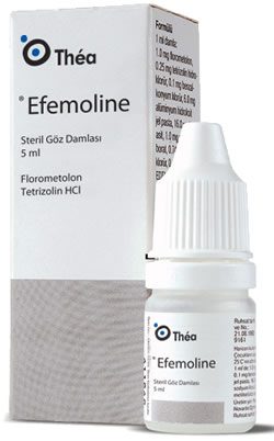 Efemoline Eye Drops 5 ml
 Price in Turkey