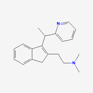 Fenistil Gel 1 mg 30 gr () Chemical Structure (2 D)