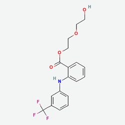 Flexo Spray 50 ml (Etofenamate) Chemical Structure (2 D)