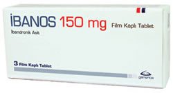 Ibanos 150 mg 3 Tablets
 Price in Turkey