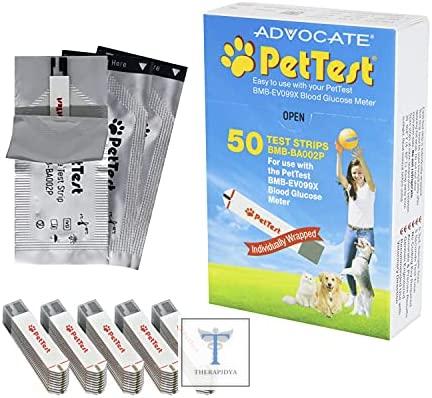 « PetTest Diabetic Blood Glucose Test Strips for Dogs and Cats for use with PetTest Blood Glucose Monitoring System (50 Strips) » – « PetTest Diabetic Blood Glucose Test Strips » | Revue | Prix aux États-Unis