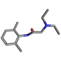 Jetocaine Simplex 20 mg 2 ml 10 Ampoules () Chemical Structure (3 D)