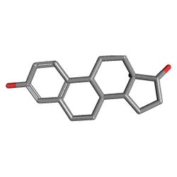 Estrofem 2 mg 28 Tabletten () Chemische Struktur (3 D)
