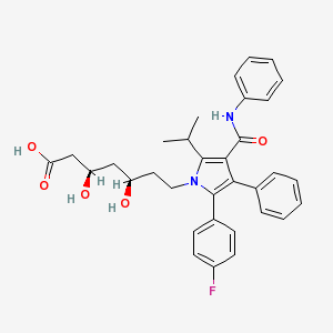 Атор 10 мг 30 таблеток (Аторвастатин Кальций) Химическая структура (2 D)