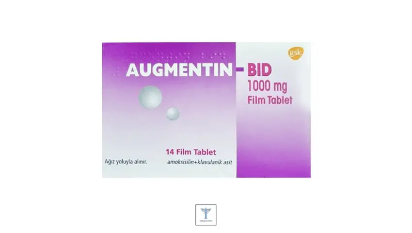 Augmentin Bid 1000 mg 14 Tabletten Preis in der Tuerkei